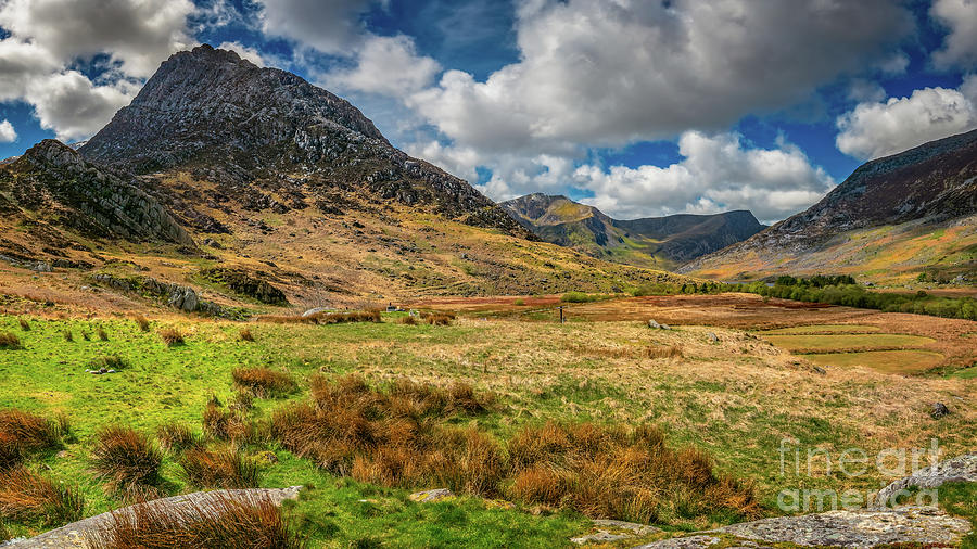 Snowdonia National Park Photograph - Tryfan Mountain Ogwen Valley Wales by Adrian Evans
