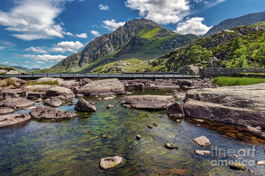 Tryfan Mountain Wales  Photograph by Adrian Evans