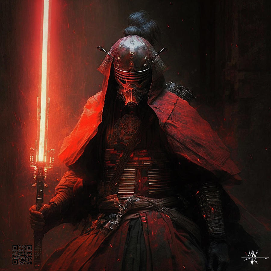 Tsukahara Bokuden, sith lord Digital Art by Robert Fenwick May Jr - Pixels