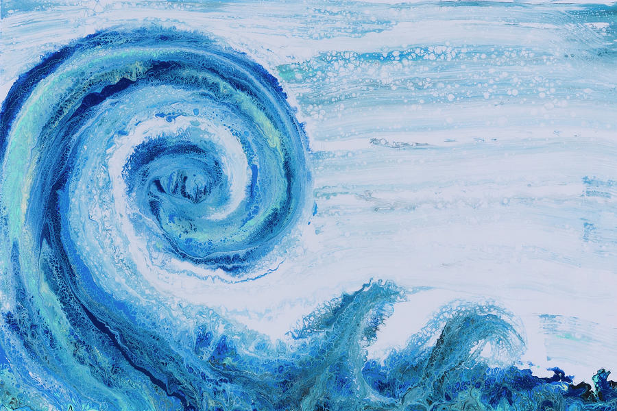 Tsunami Painting by Steve Shaw