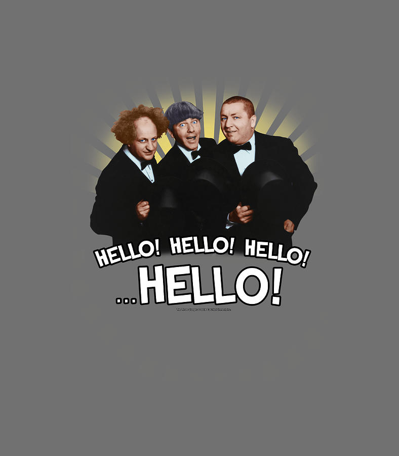 Tts The Three Stooges Hello Hello Hello Hello Digital Art By Braidh Amayr 4989