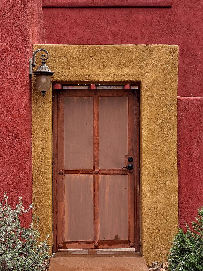 Tubac Door Photograph by Jerry Abbott