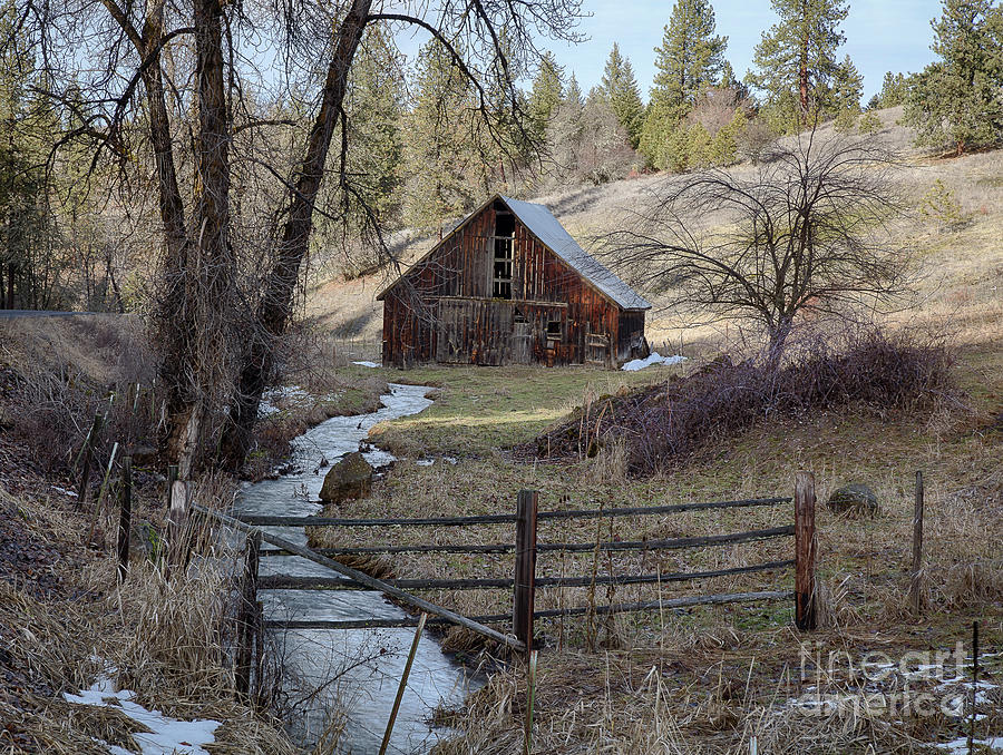 Winter Photograph - Tucked Away by Idaho Scenic Images Linda Lantzy