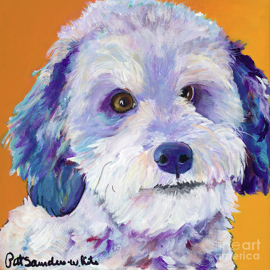 Tucker Painting by Pat Saunders-White