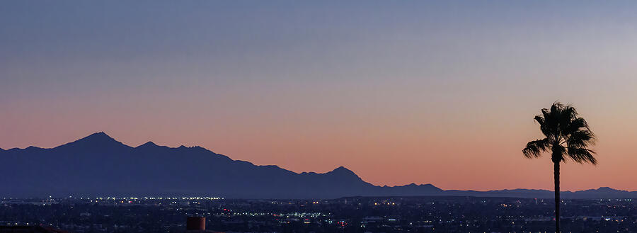 Tucson Blue Hour Photograph by Karen Smale Tucson Blue Hour Photograph by Karen Smale