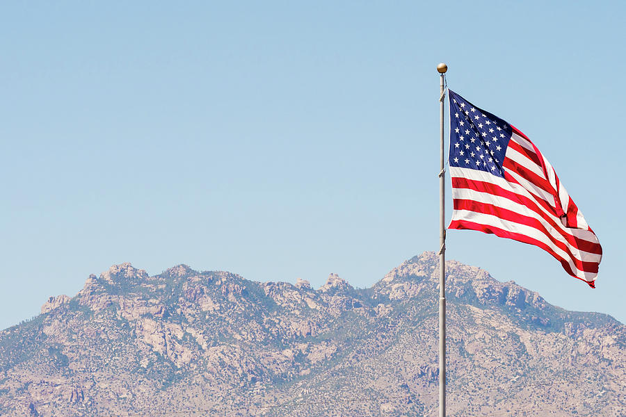 Tucson Flag Photograph by Jessica Yurinko