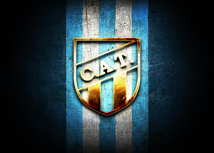 Tucuman FC golden logo Argentine Primera Digital Art by Yoyo Di