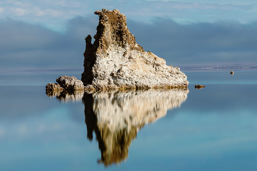 Tufa Reflections Photograph by Mike Lee