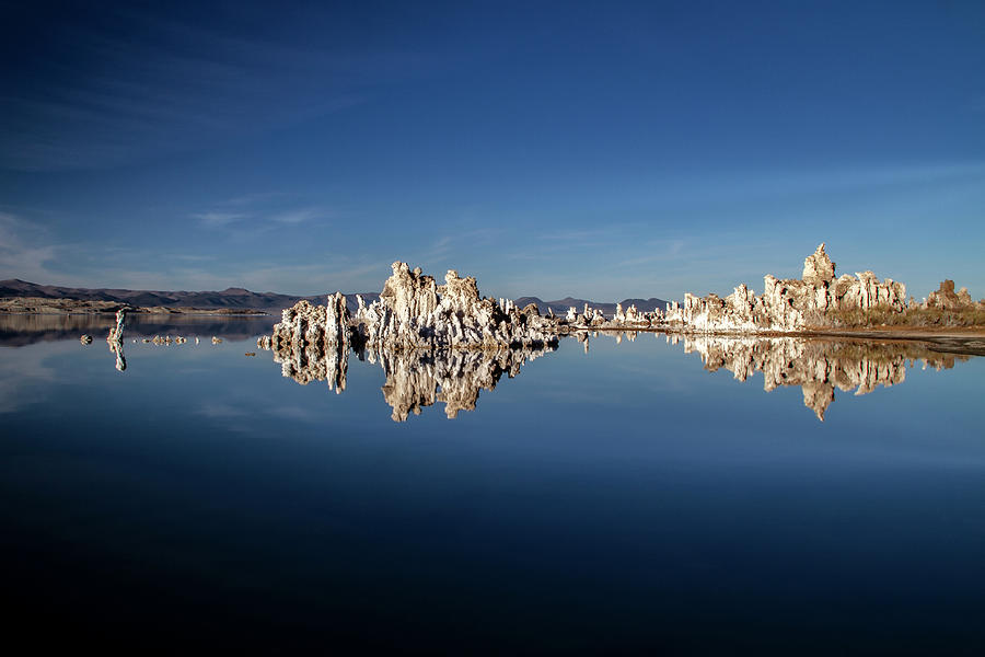 Tufa - Reflections Series #5 - Mono Lake, CA, USA - 2011 New 1/10  Photograph by Robert Khoi