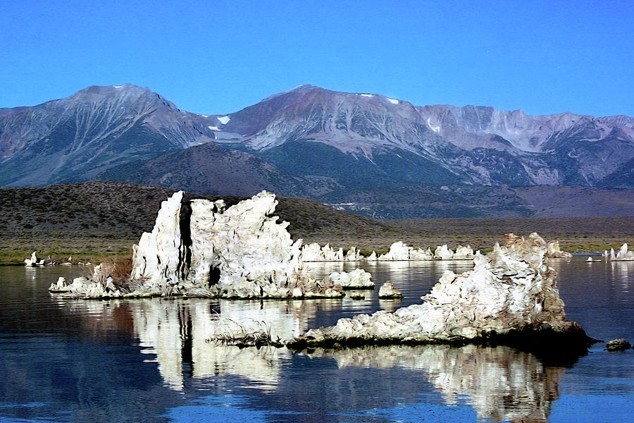Tufas at Mono Lake Photograph by Jerry Griffin