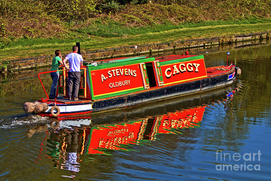 Boat Photograph - Tug Boat Caggy by Stephen Melia