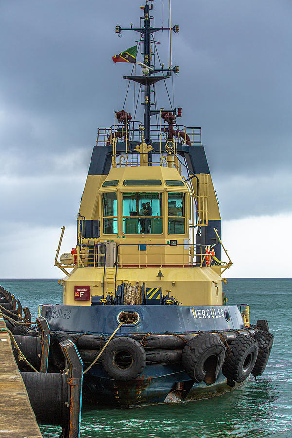Tug Boat Hercules Photograph by Pheasant Run Gallery