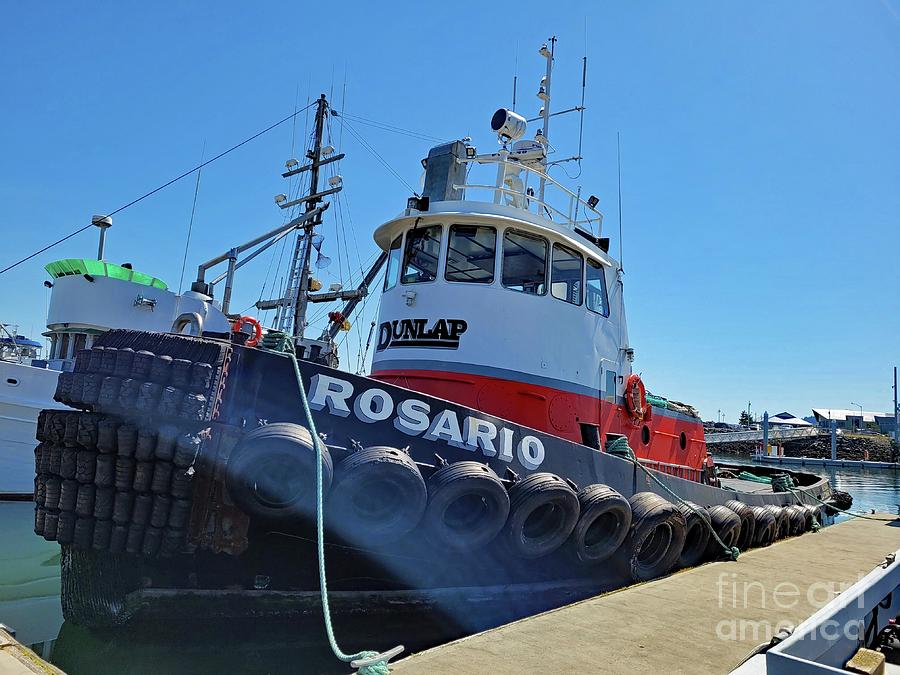 Tug Boat Rosario 2 Photograph by Norma Appleton