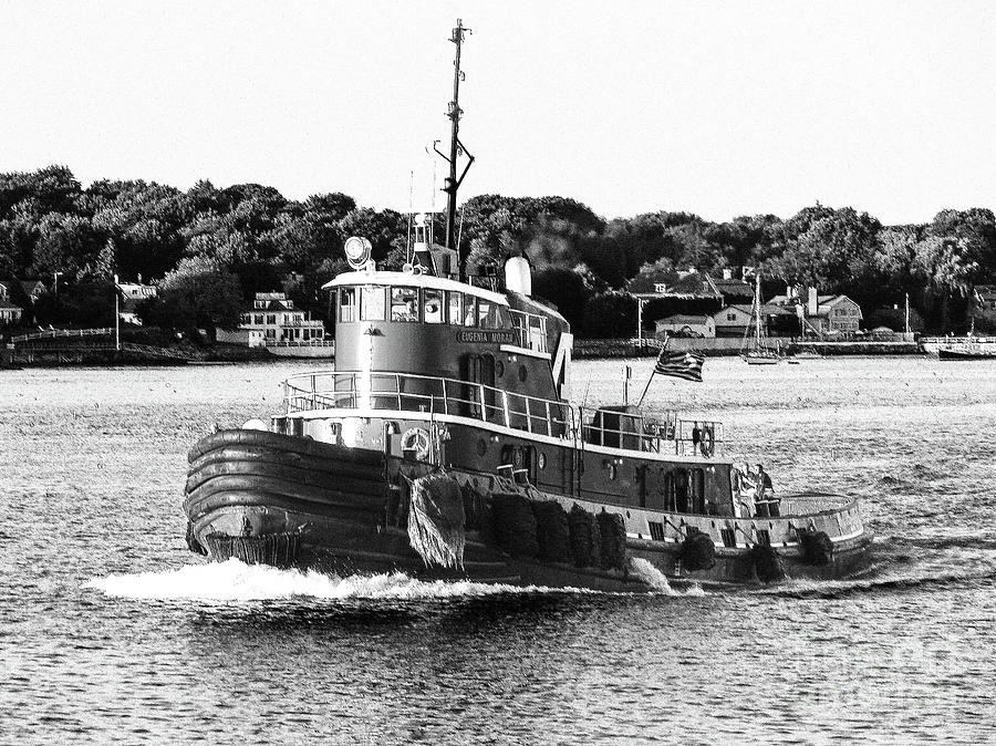 Tug Returns Home Photograph by Kevin Fortier
