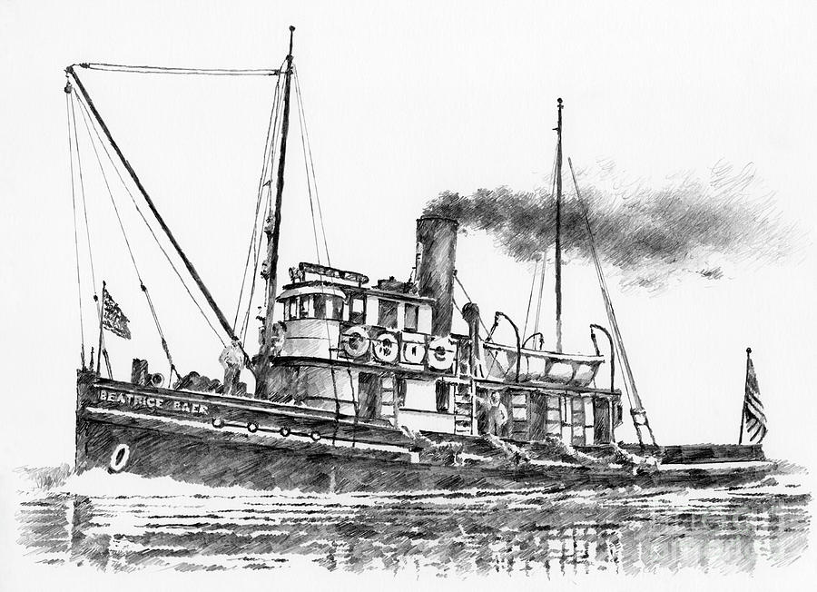 tugboat design drawing