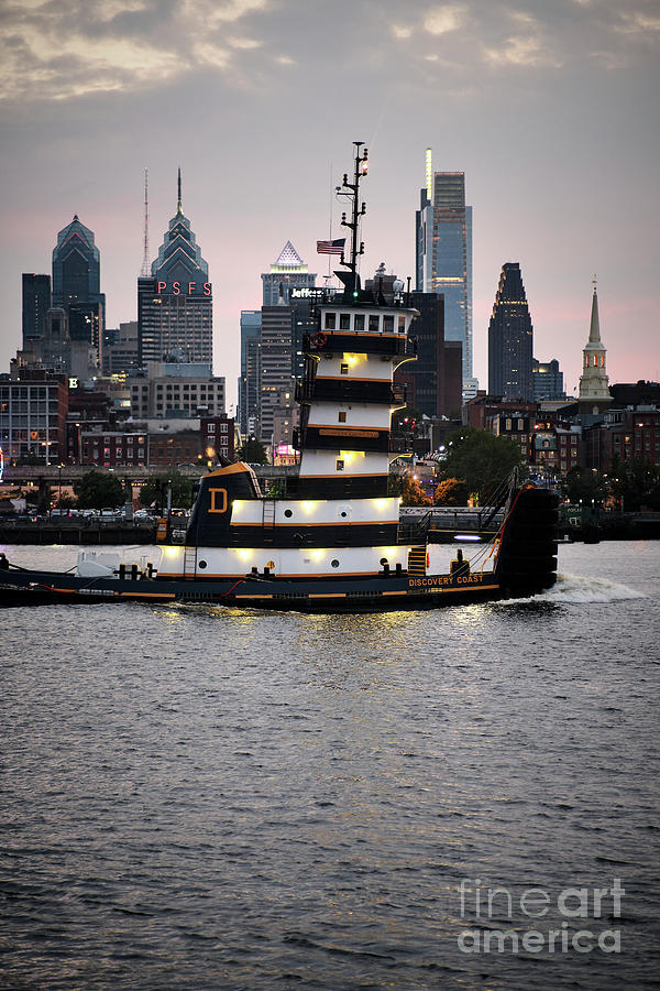 Tugboat Photograph by Paul Watkins