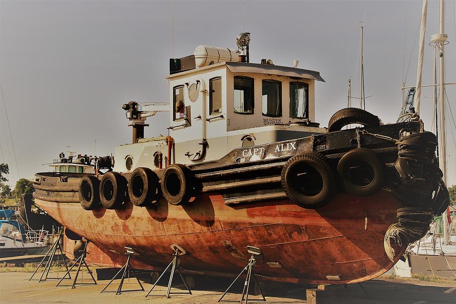 Tugboat, Rochester, NY Photograph by Gerald Salamone