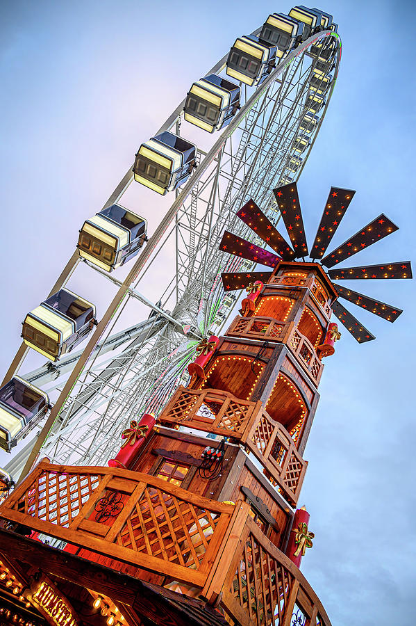 Tuileries Big Wheel, Paris Photograph by Lie Yim