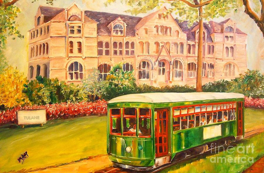 Tulane in New Orleans Painting by Diane Millsap