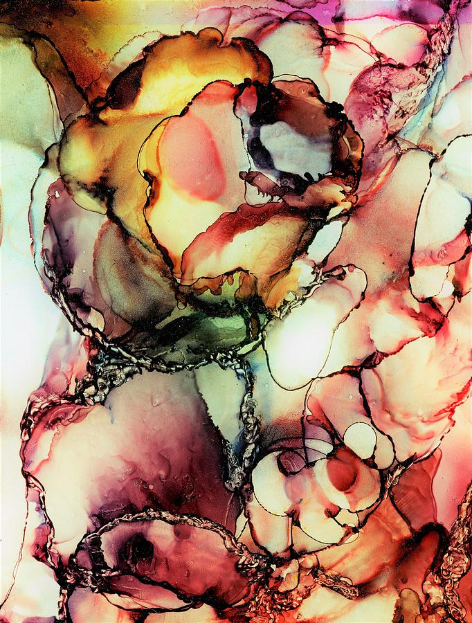 Tulip Painting by Angela Marinari