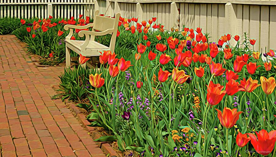 Tulip Expressions Photograph by Kathi Isserman Tulip Expressions Photograph by Kathi Isserman