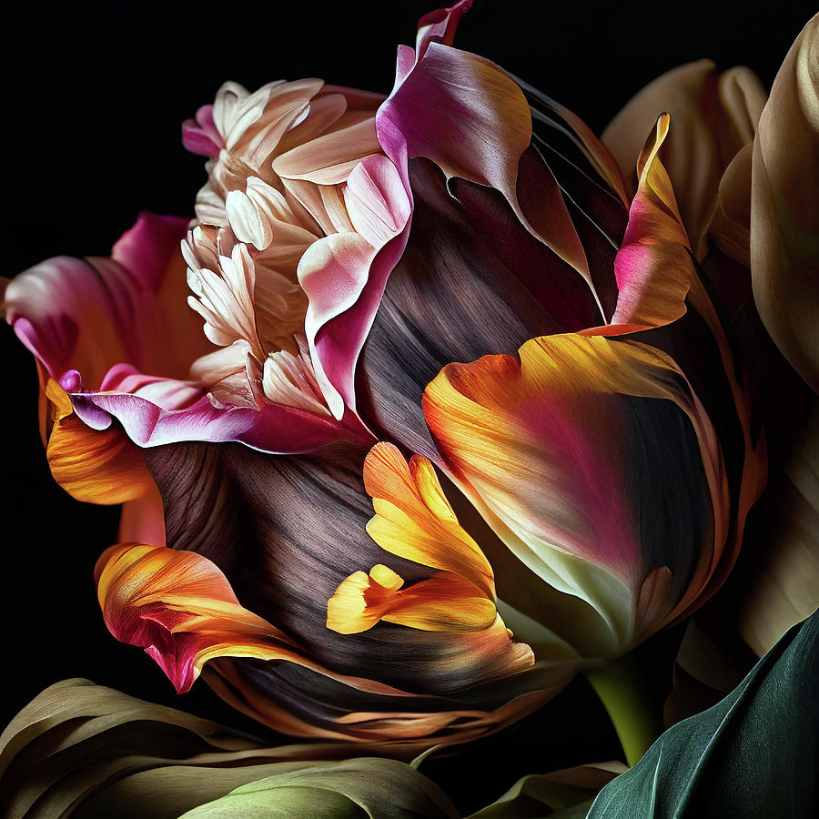 Tulip Mixed Media by Jacky Gerritsen