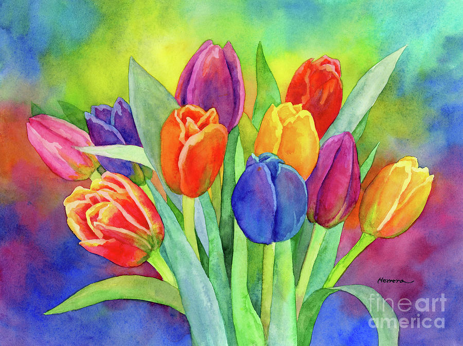 Tulip Medley Painting