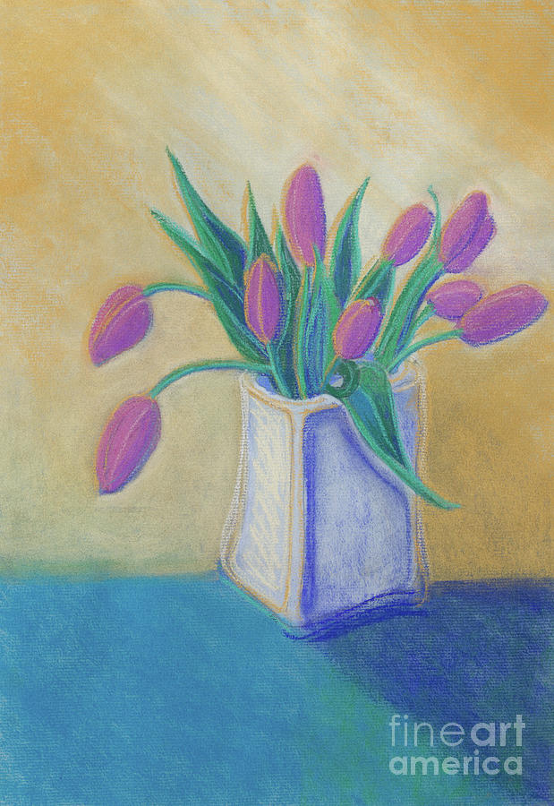 Tulip Melody Painting by Norma Appleton