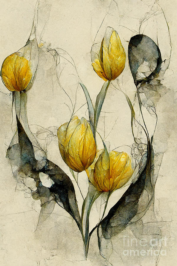 Tulips Digital Art