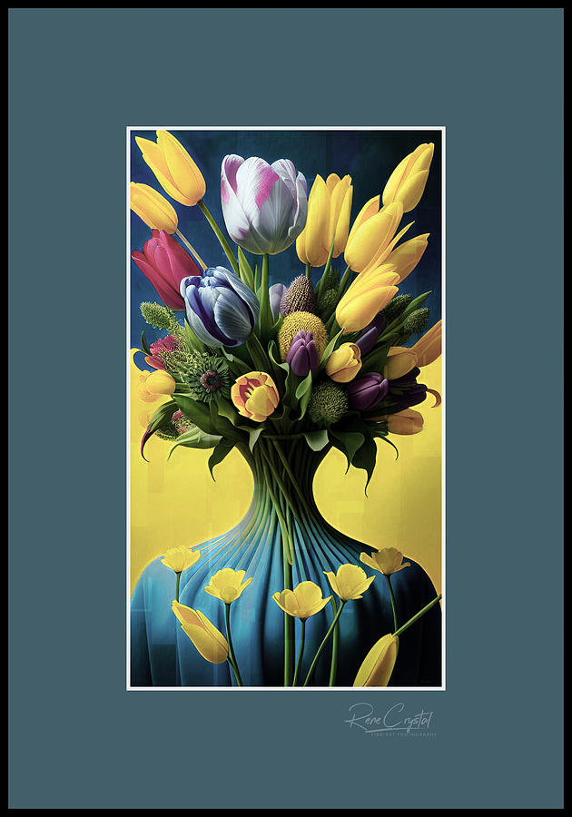 Tulips  Tulips Digital Art by Rene Crystal
