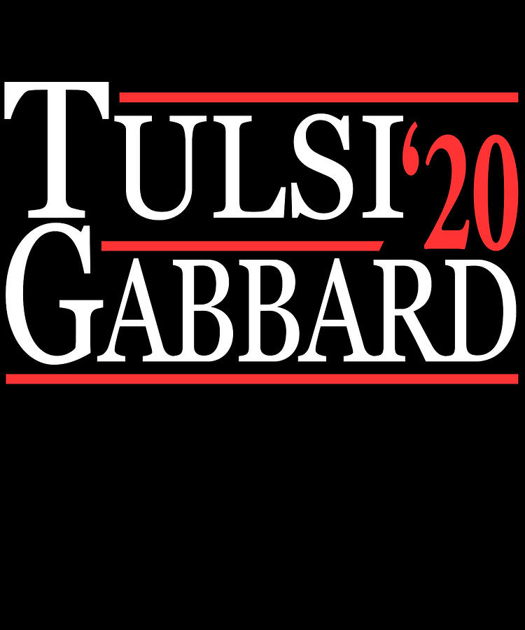 Tulsi Gabbard 2020 Digital Art by Flippin Sweet Gear