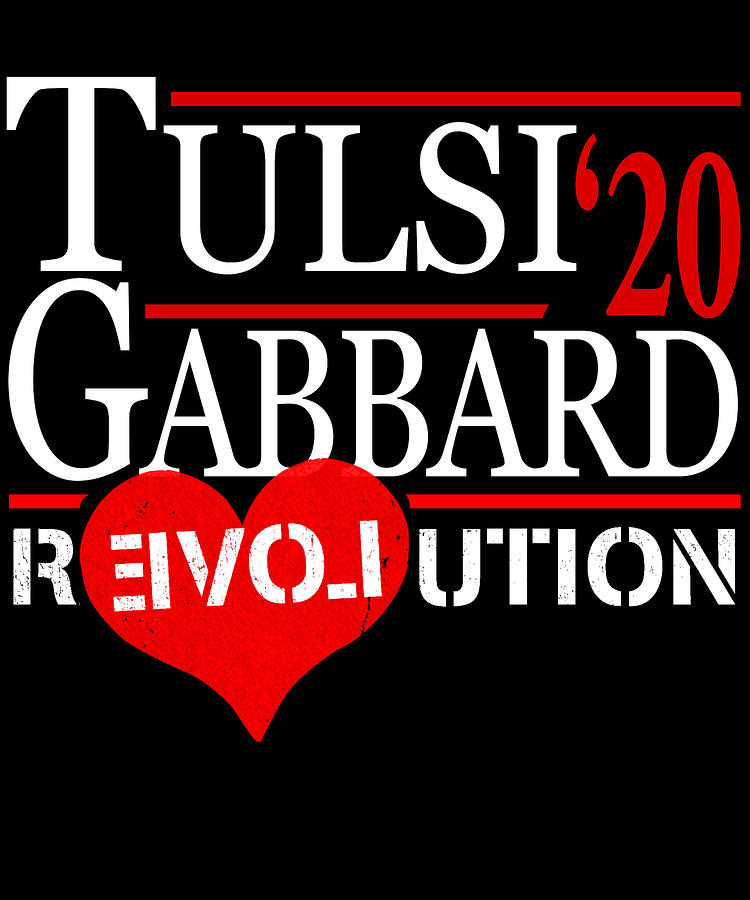 Tulsi Gabbard 2020 Revolution Digital Art by Flippin Sweet Gear