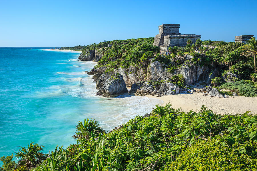Tulum Mayan Ruins Photograph by Kelly Cheng Travel Photography