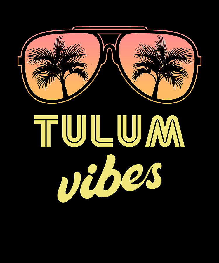 Tulum Mexico Summer Vibes Beach Vacation Digital Art By Bastav Hakim