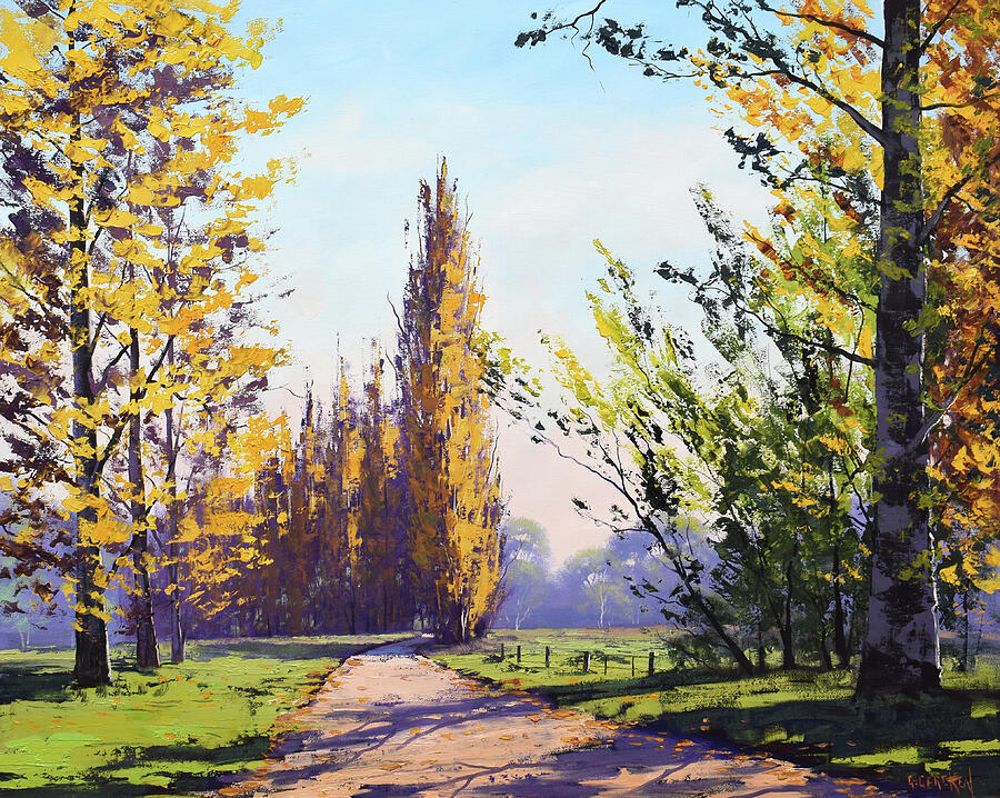 Tumut Autumn coloues Painting by Graham Gercken Tumut Autumn coloues Painting by Graham Gercken