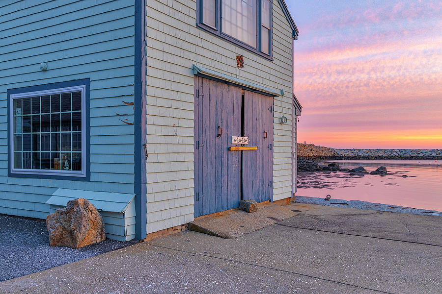 Tuna Wharf in Rockport on Cape Ann Massachusetts Photograph by Juergen Roth