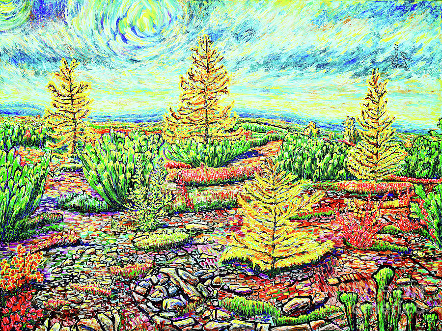 Tundra 2 Painting by Viktor Lazarev