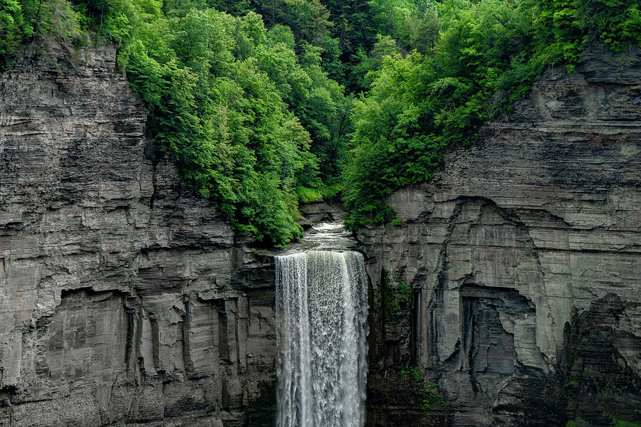 Tunkhannock Falls Photograph by Christopher Brown
