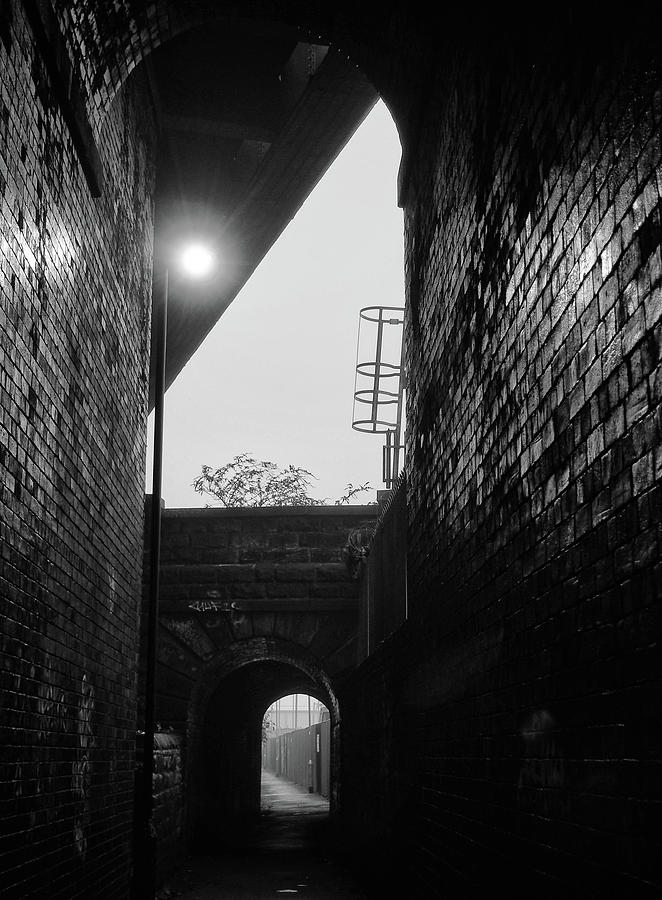 Dark Railway Tunnel - Holbeck Leeds Photograph by Philip Openshaw