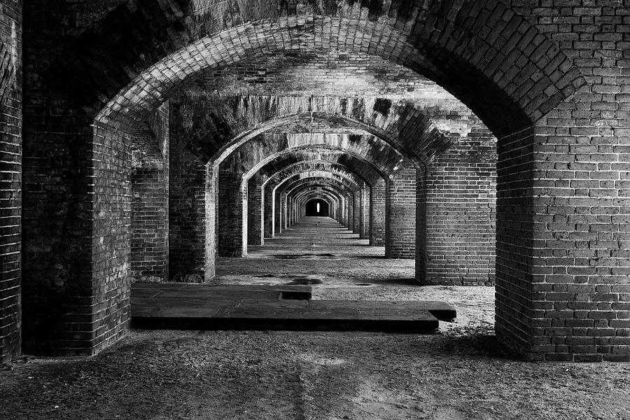 Tunnel of Bricks Photograph by Kelly VanDellen