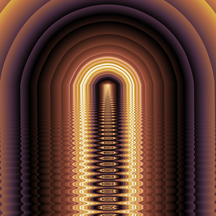 Tunnel of Love Digital Art by Vic Eberly