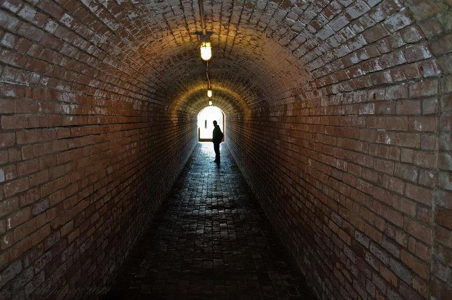 Tunnel Silhouette Photograph by Lee Repass - Pixels