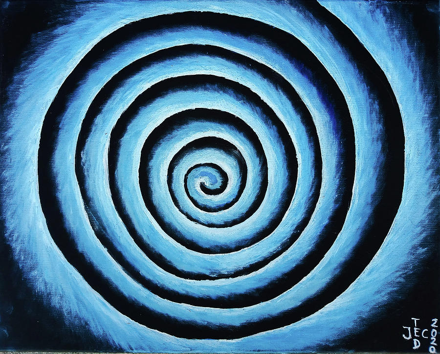 Tunnel To Your Soul Painting by Ted Jec