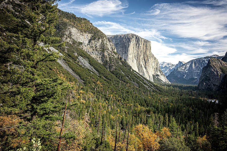 Tunnel View Photograph by James Bethanis