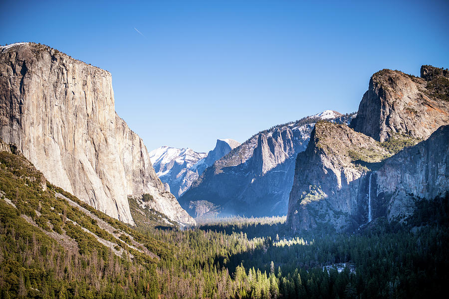 Tunnel View of Yosemite Photograph by Aileen Savage