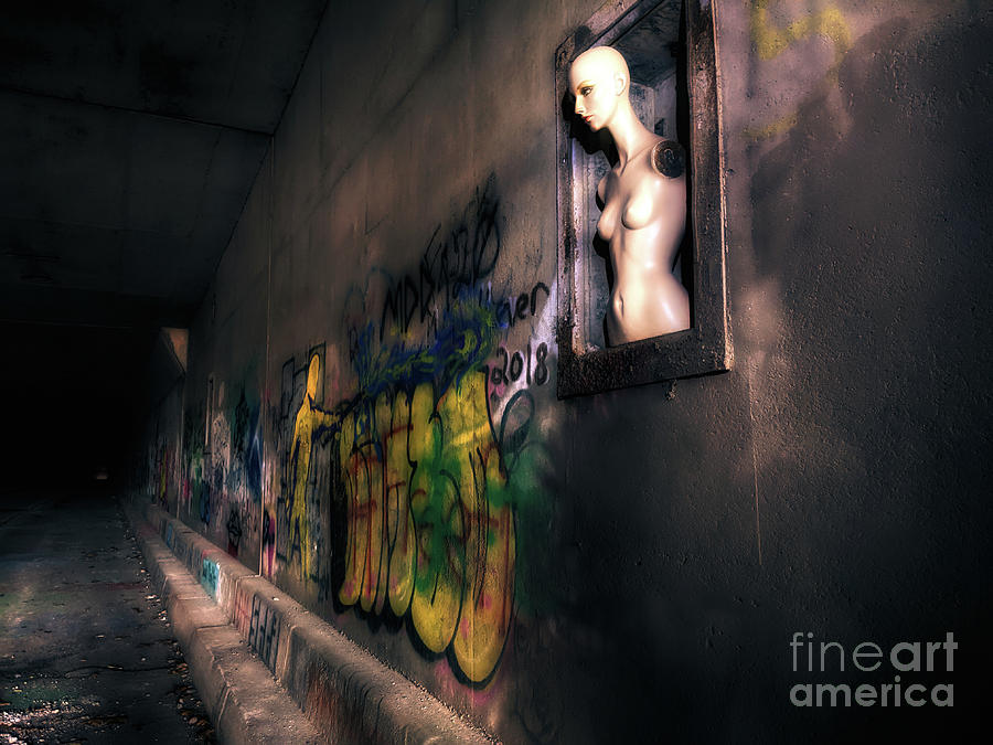 Abandoned Photograph - Tunnel Vision by Steven Digman Abandoned Photograph - Tunnel Vision by Steven Digman