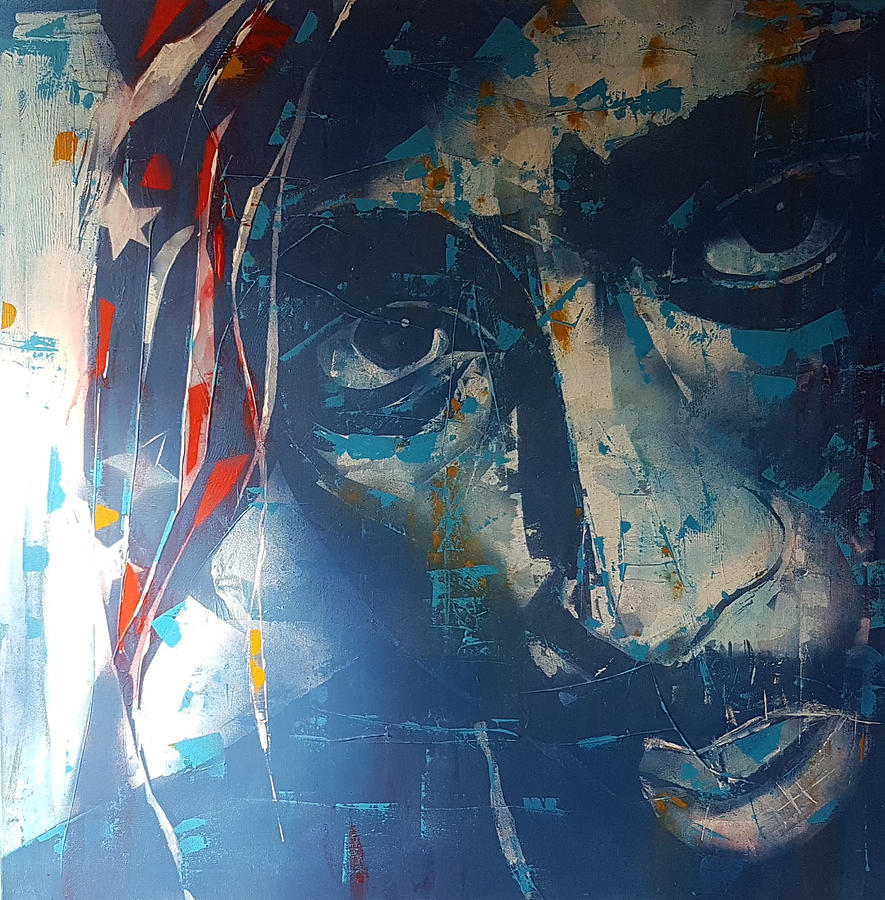 Tupac - 2Pac Painting by Paul Lovering