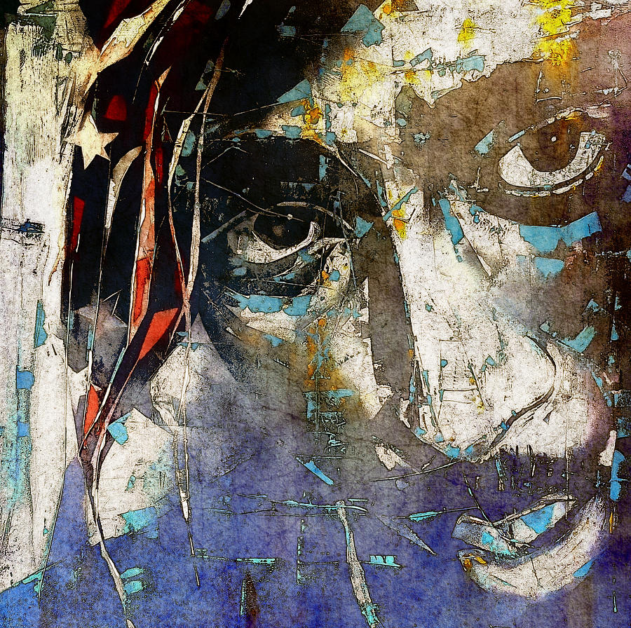 Tupac Mixed Media by Paul Lovering