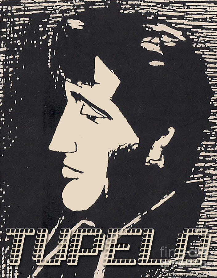 Elvis Presley Drawing - Tupelo by Ignatius Graffeo Elvis Presley Drawing - Tupelo by Ignatius Graffeo