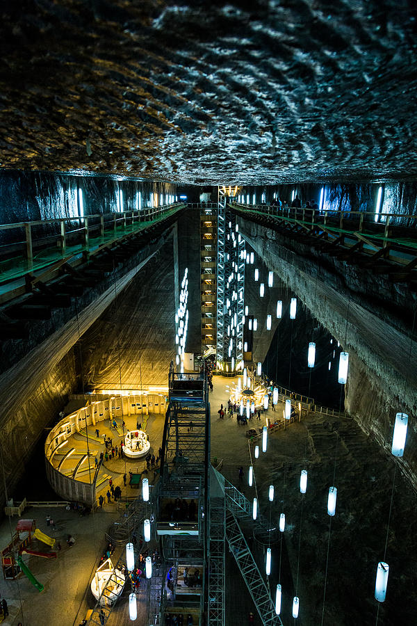 Turda Salt Mine in Turda, Romania Photograph by Coldsnowstorm